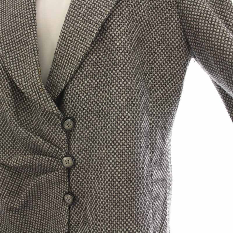 ジュンアシダ jun ashida テーラードジャケット カシミヤ アウター 9