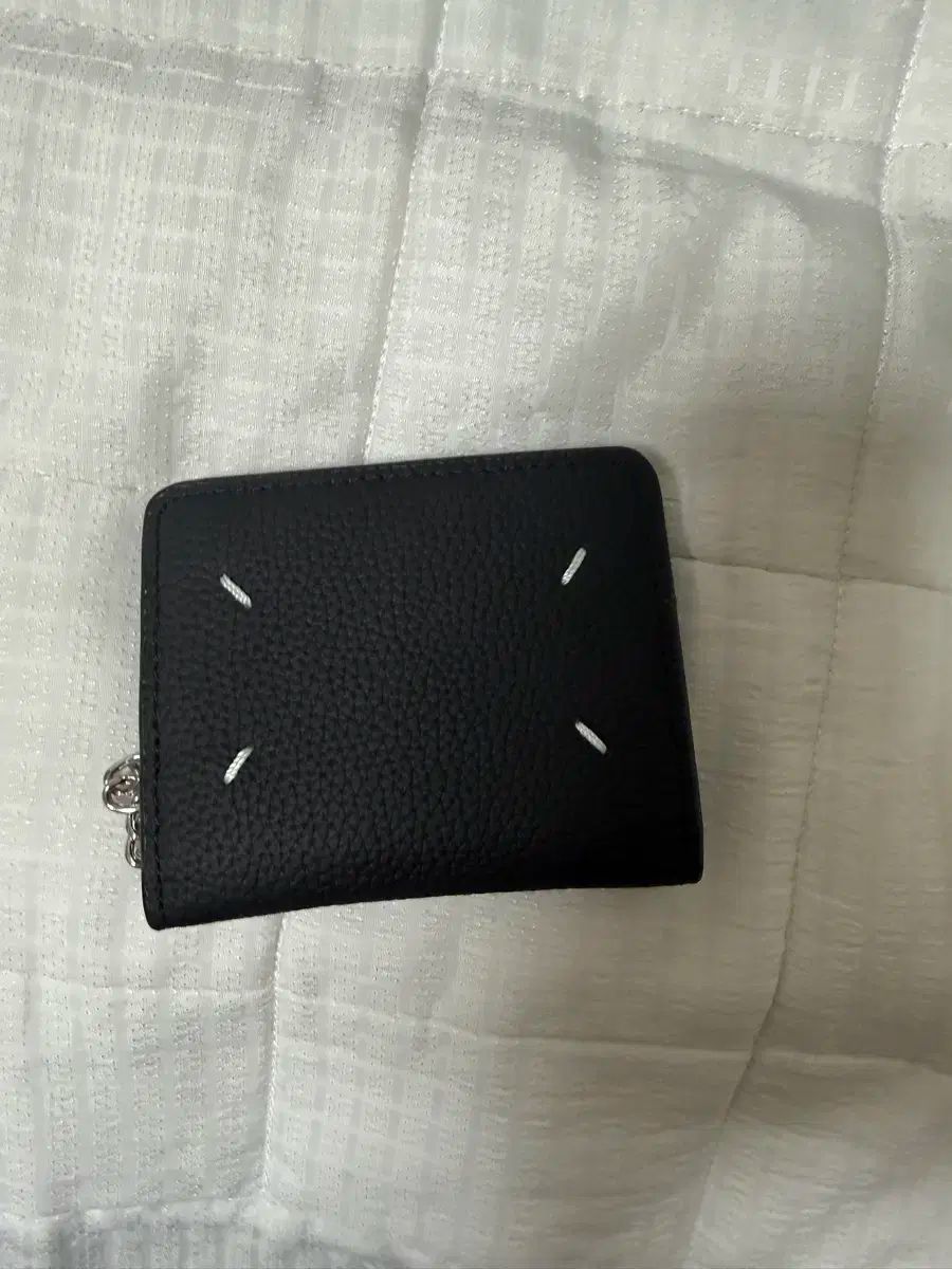 メゾンマルジェラ カードウォレット ブラック スティッチ