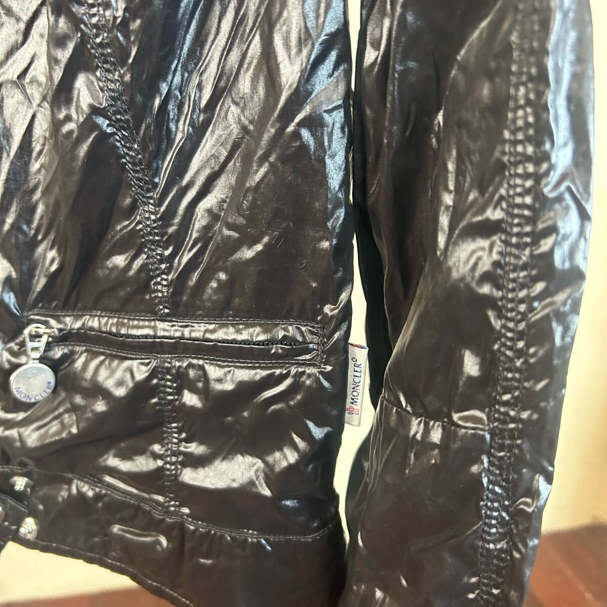 MONCLERモンクレールナイロンジャケット黒0