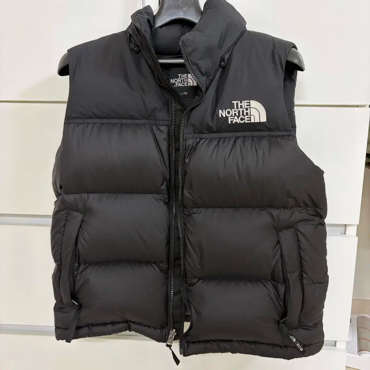 THE NORTH FACE 1996 Ecco Nuptse BEST ベスト ブラック レディース L 95 サイズ