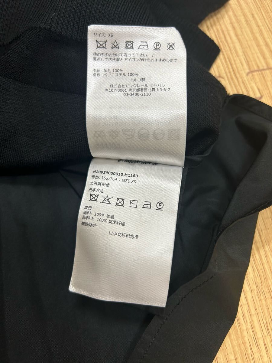 MONCLER モンクレールニット切り替え半袖
