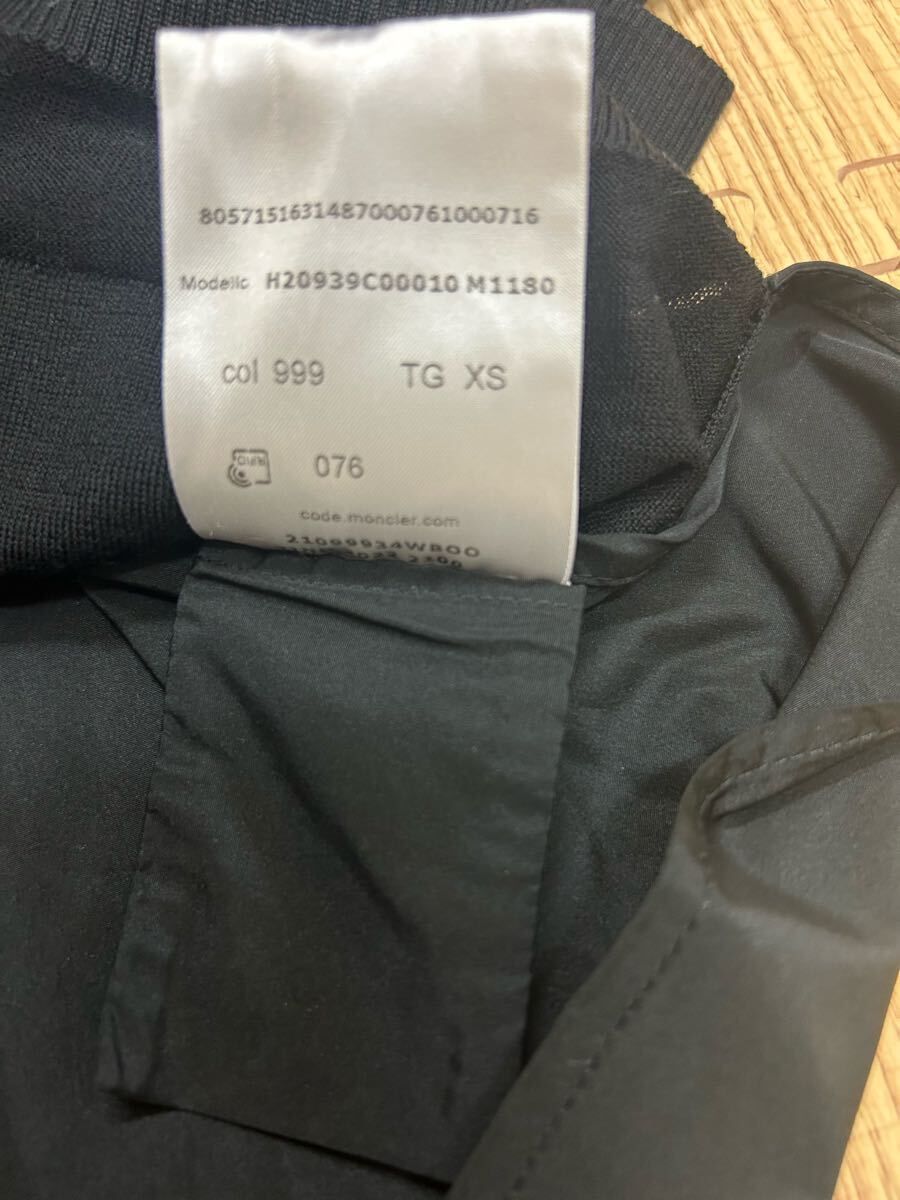 モンクレールニット切り替え半袖