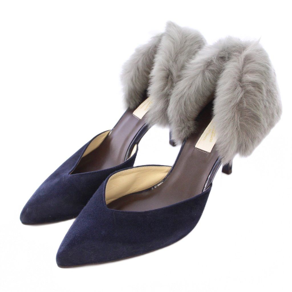 銀座かねまつ GINZA Kanematsu パンプス ポインテッドトゥ ハイヒール