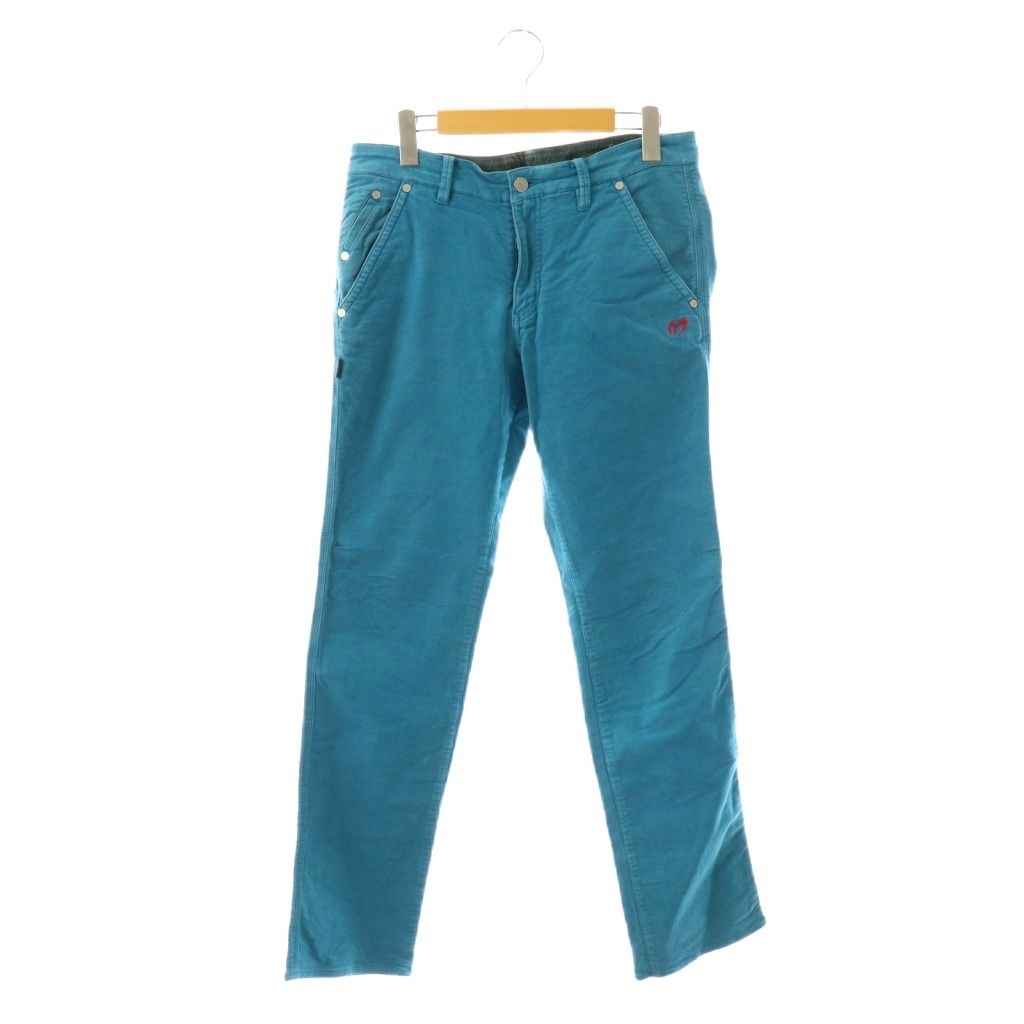 マスターバニー MASTER BUNNY ストレッチパンツ スリム 5 ターコイズ