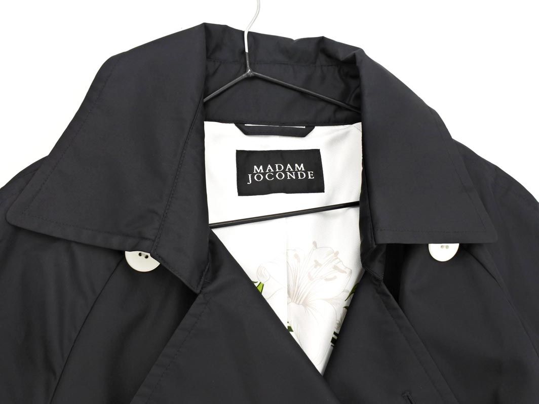 MADAM JOCONDE マダムジョコンダ トレンチ コート size38/黒