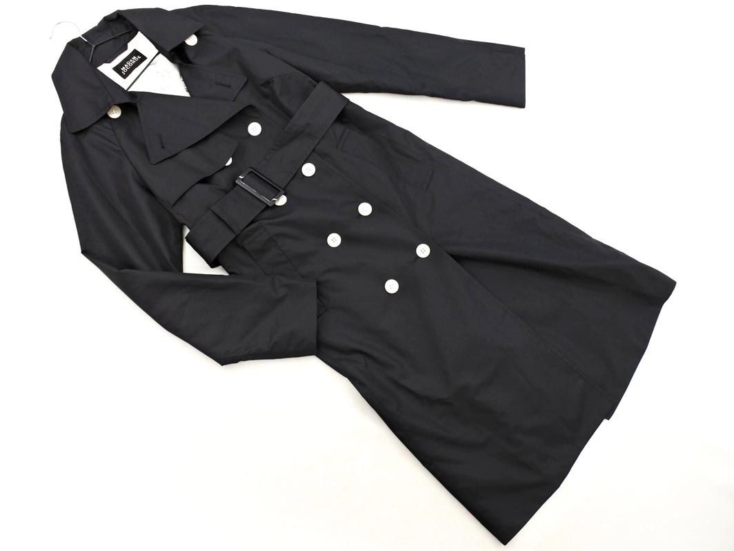 新品同様 トレンチコート　マダムジョコンダ MADAM JOCONDE マダムジョコンダ トレンチ コート size38/黒