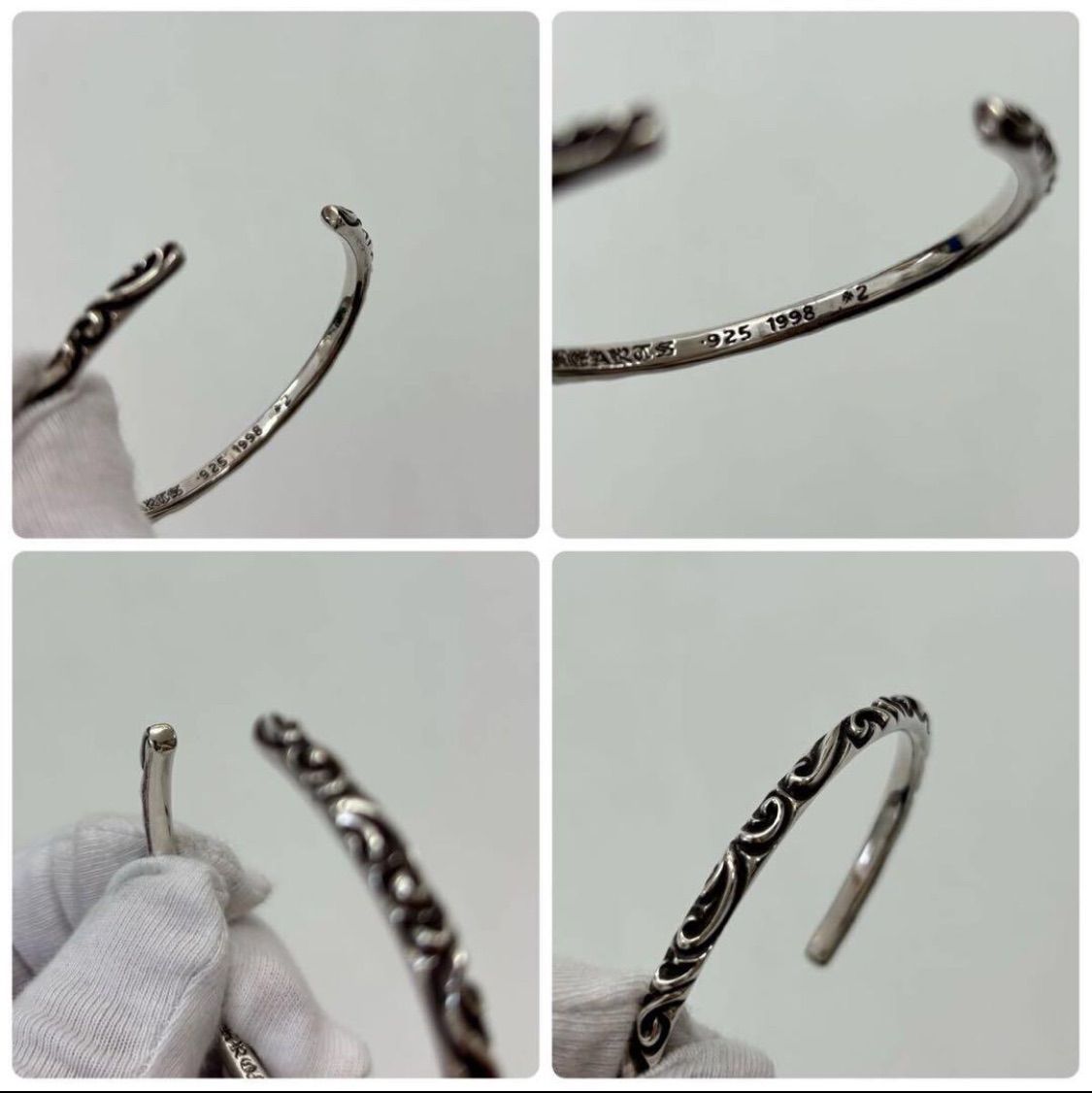 スクロール ブレスレット