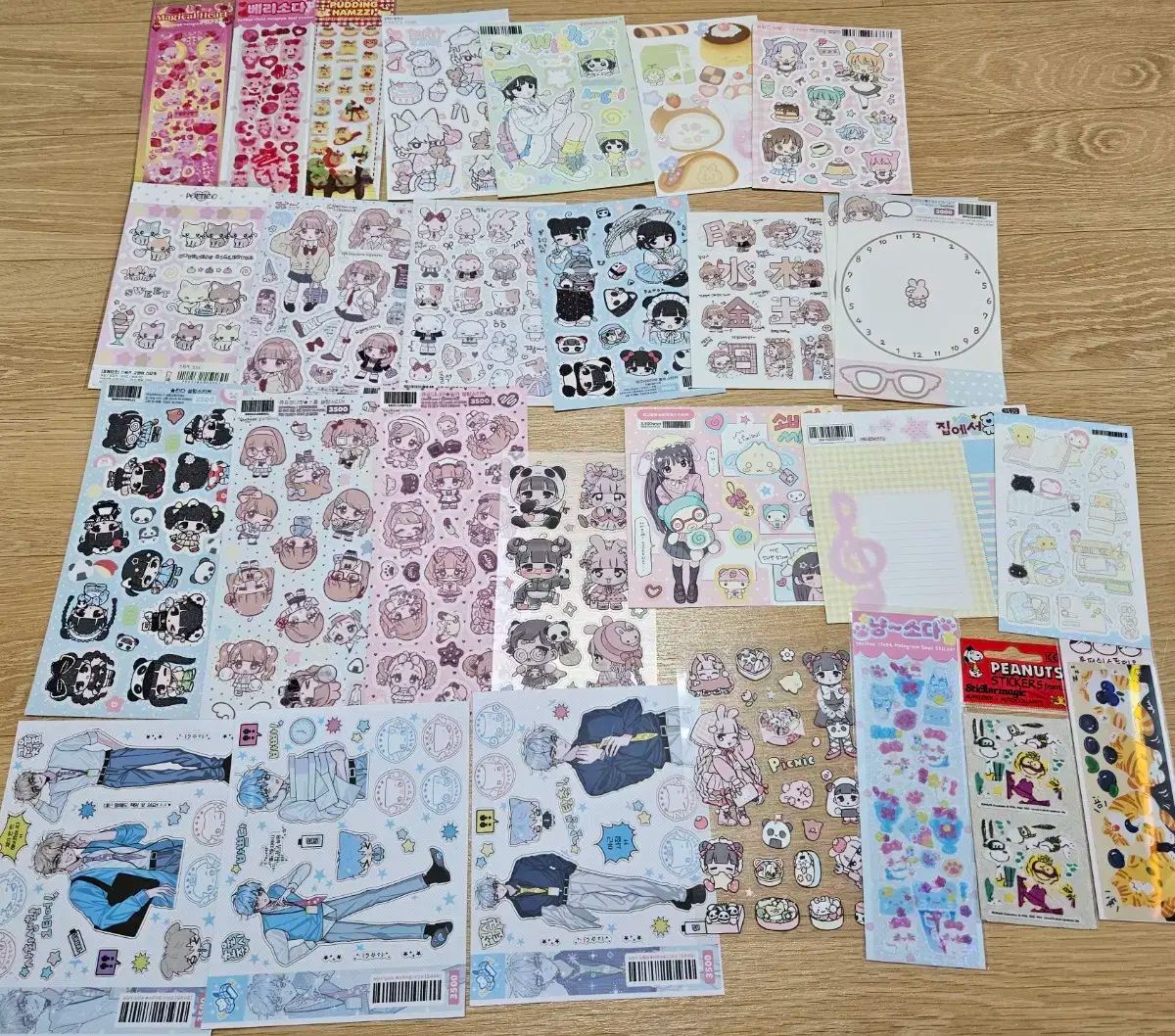 ダイアリーデコ在庫整理 ダイアリー ダイアリーデコ ステッカー イラスト 作家 DAISO