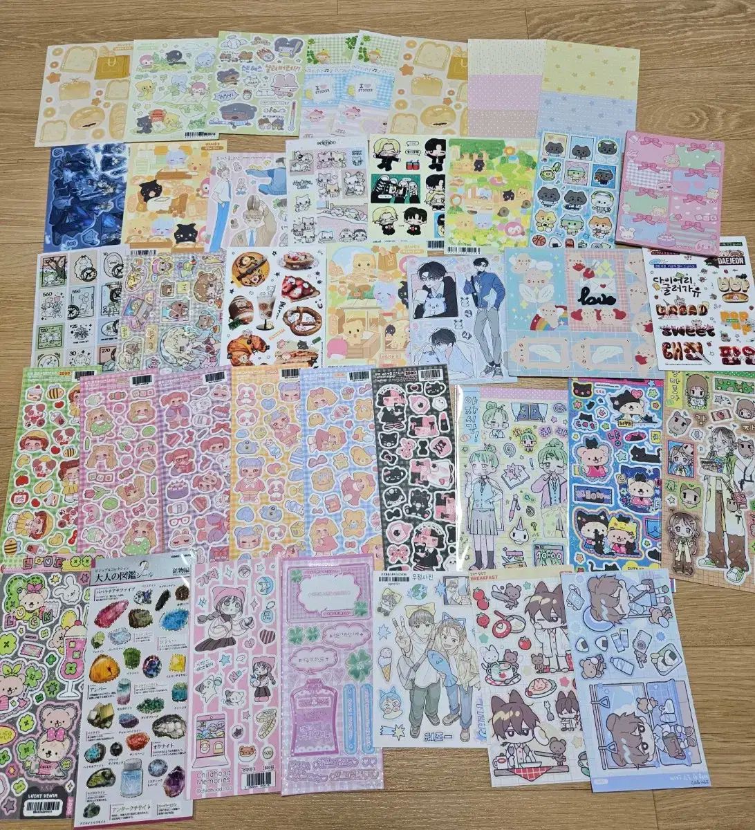 ダイアリーデコ在庫整理 ダイアリー ダイアリーデコ ステッカー イラスト 作家 DAISO