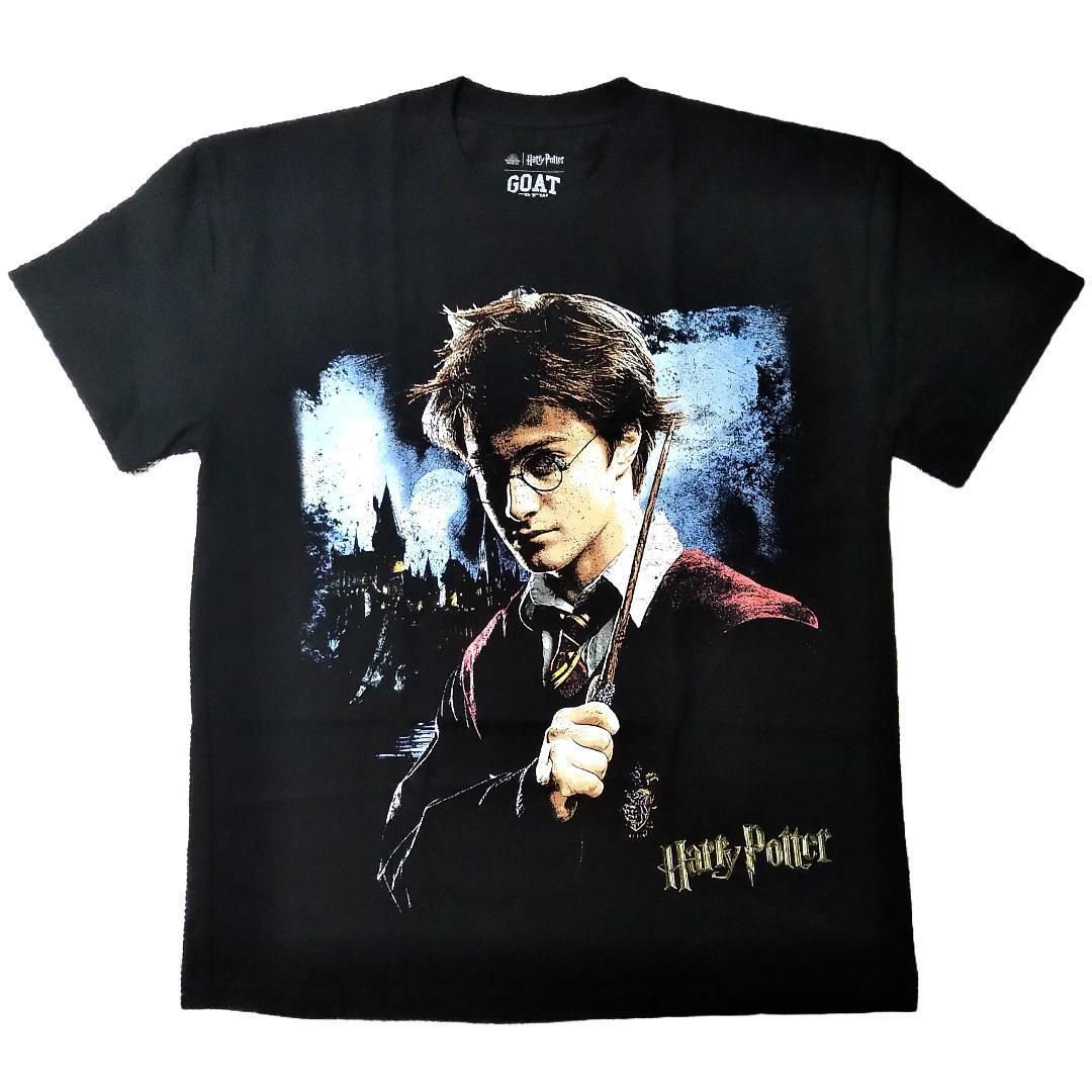 ハリー ポッター Tシャツ S 実寸はXLくらい 黒 映画T