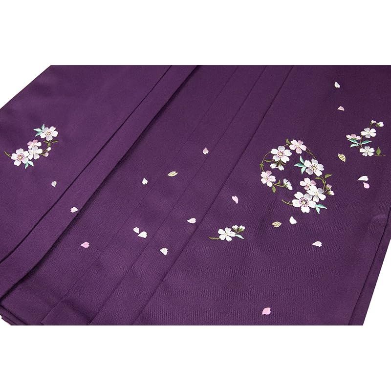 KYOETSU キョウエツ 袴 刺繍 無地 単品 ガールズ 80cm 紫 1