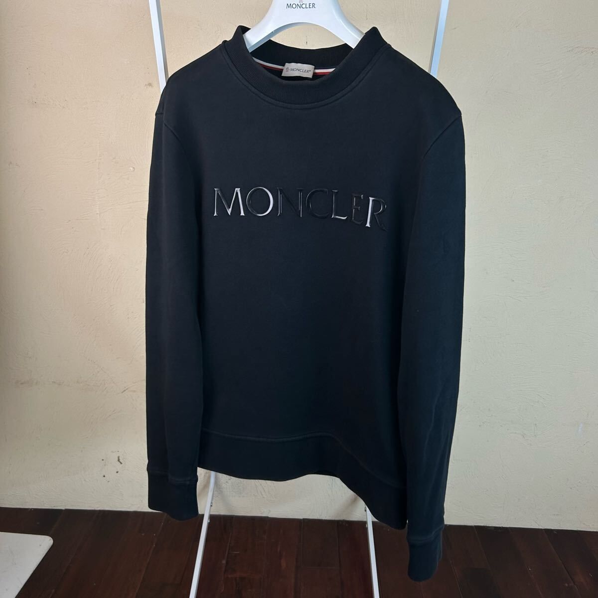 レア】MONCLERモンクレールスウェットトレーナージップ黒xs - メルカリ