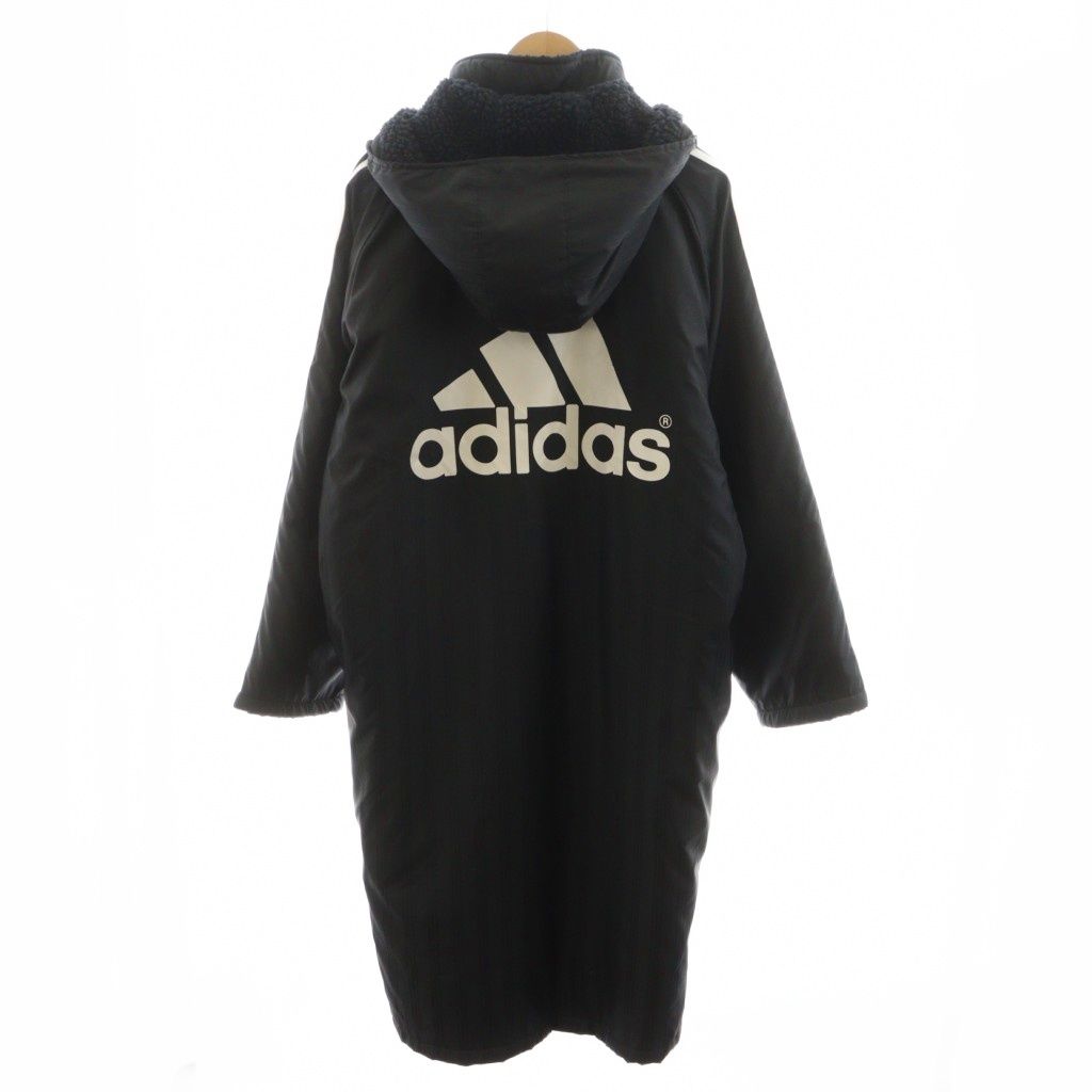 adidas ベンチコート ブラック adidas ブラック ベンチコート アディダス スポーツウェア ベンチ