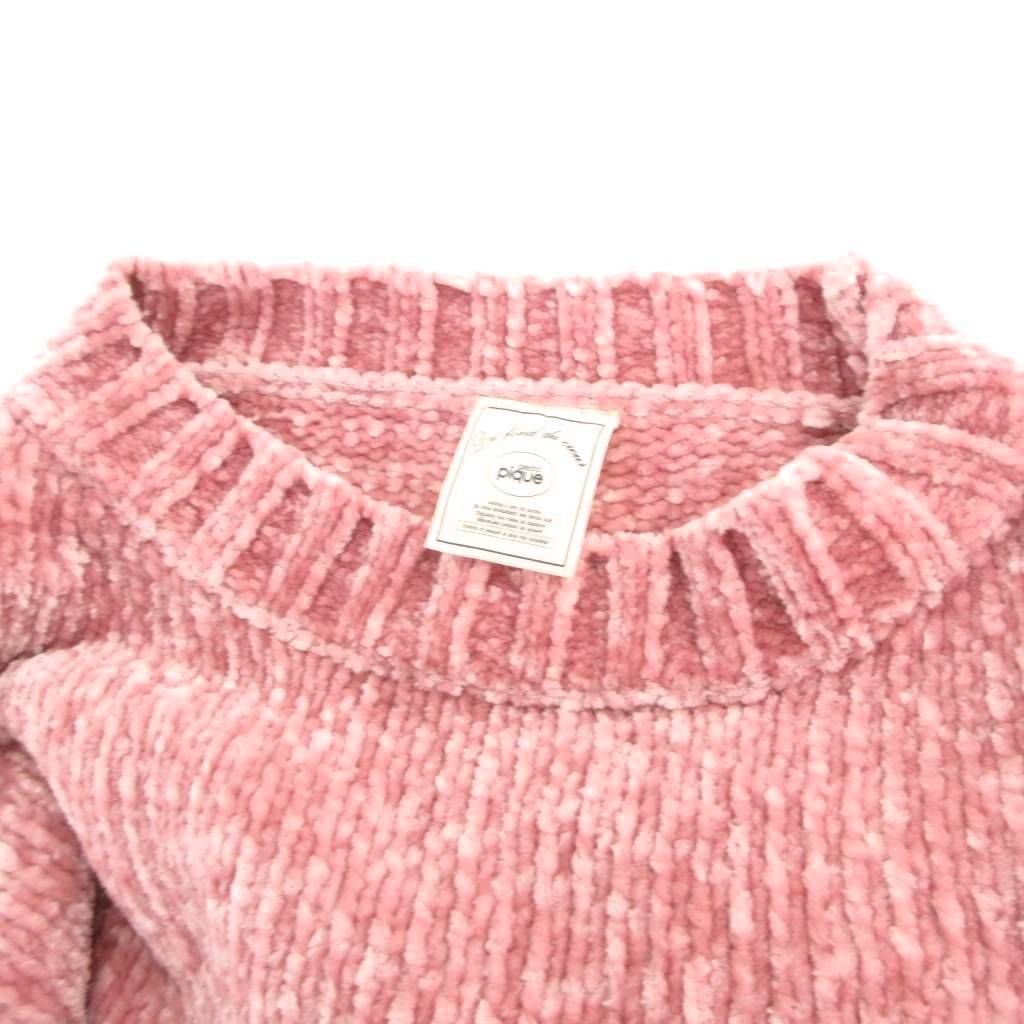 ジェラートピケ gelato pique ニット ワンピース ロング 長袖 F ピンク