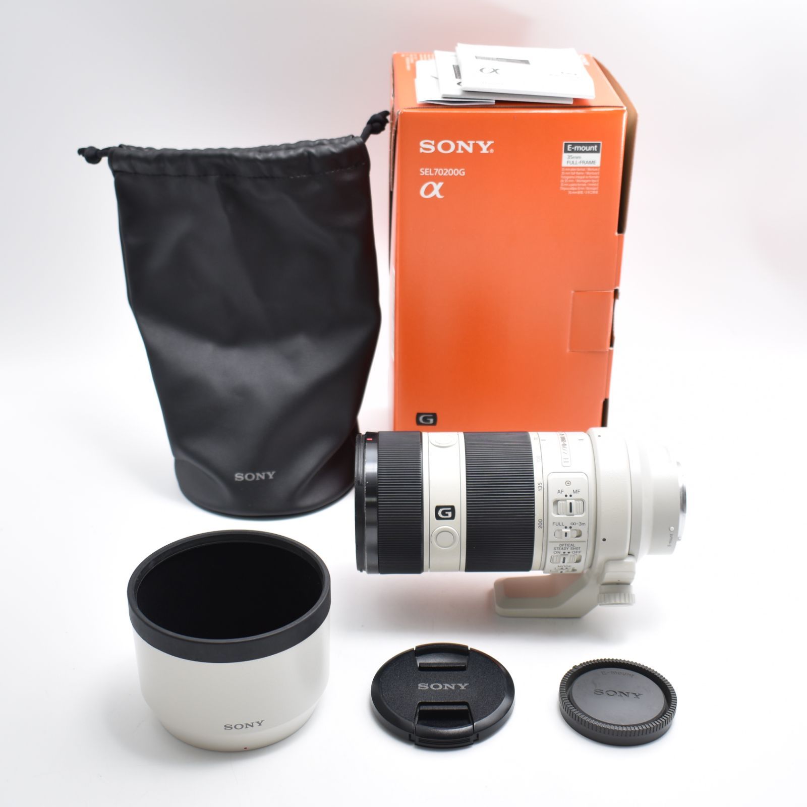 B 10144 SONY 望遠ズームレンズ FE 70-200mm F4 G OSS フルサイズ対応