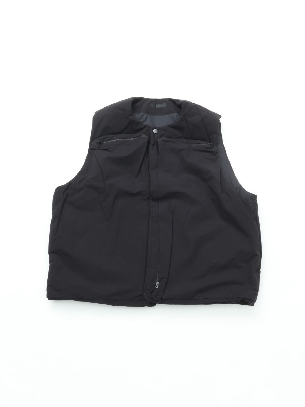 roundabout ラウンダバウト Big Pocket Padded Vest ビックポケット パドル ベスト リップストップ地