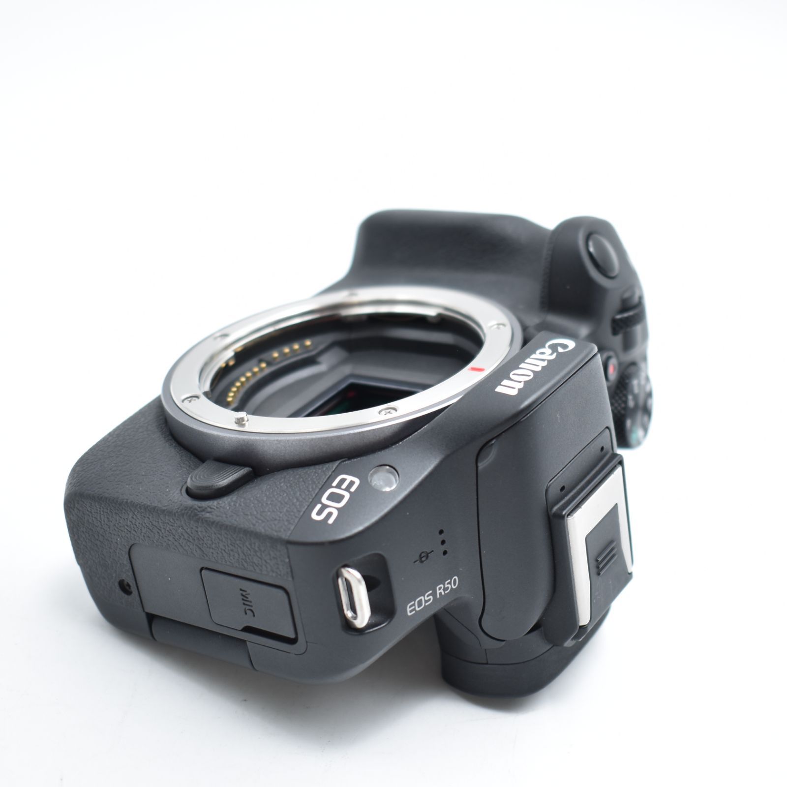 限定 B 10110 Canon ミラーレス一眼カメラ EOS R50 ボディ レンズなし ブラック APS-C 約375g EOS R50 BK 感動的な