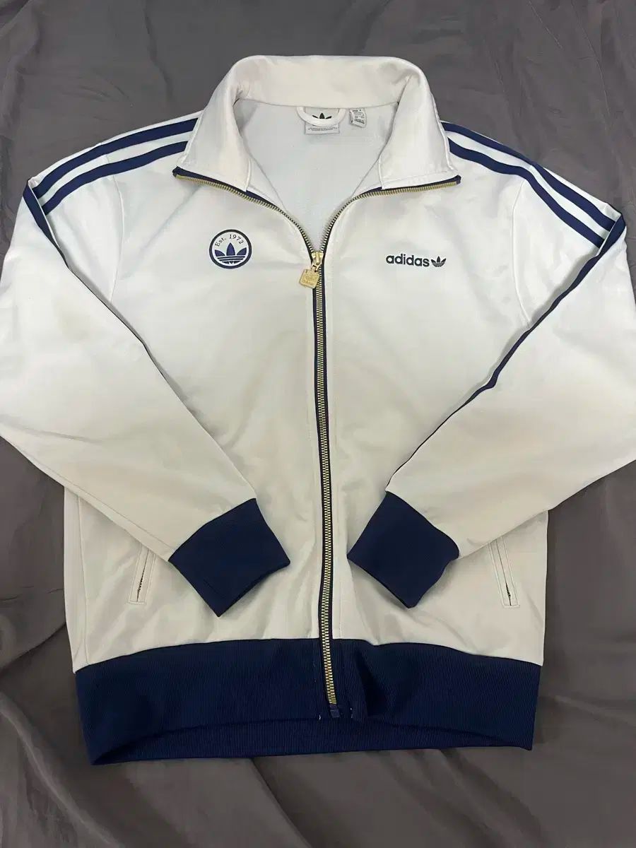 XS アディダス ファイヤーバード バッジ クラウド 白 ジャージ