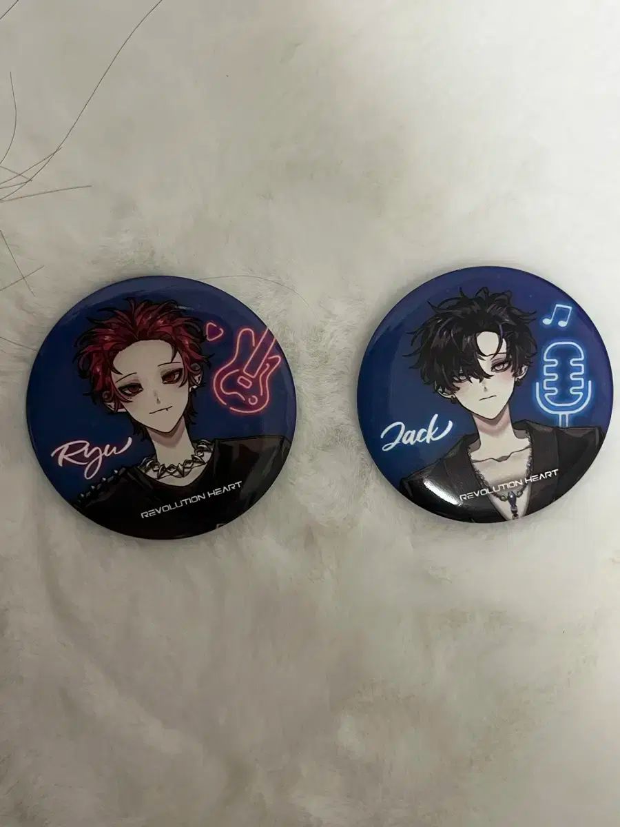 リーRevolution Heart 류 잭 あんさんぶるスターズ！！(あんスタ) バッジ