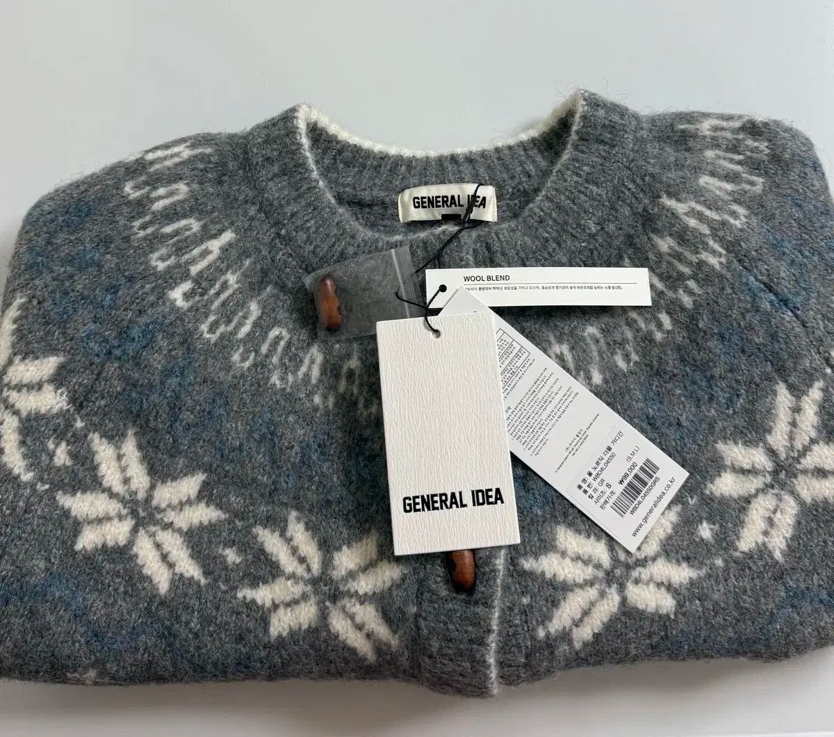  GENERALIDEA ジェネラルアイディア ノルディック カーディガン 長袖 カーディガン ボレロ アンサンブル