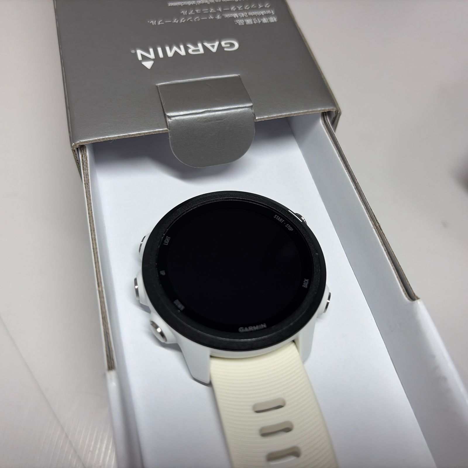 GARMIN ガーミン FOREATHLETE 245 MUSIC White Black 【公式通販】