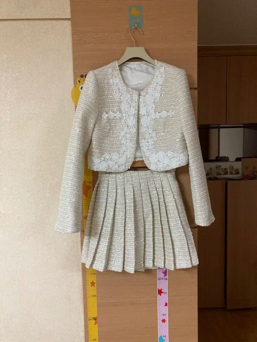 ジェイ JAY ジョンソン ショールーム ツイード セット M