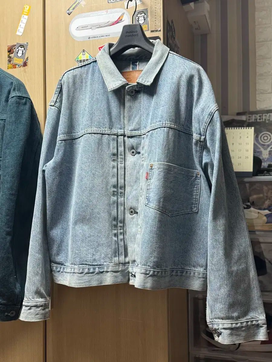 ビームス x リーバイス タイプ1 デニムジャケット L