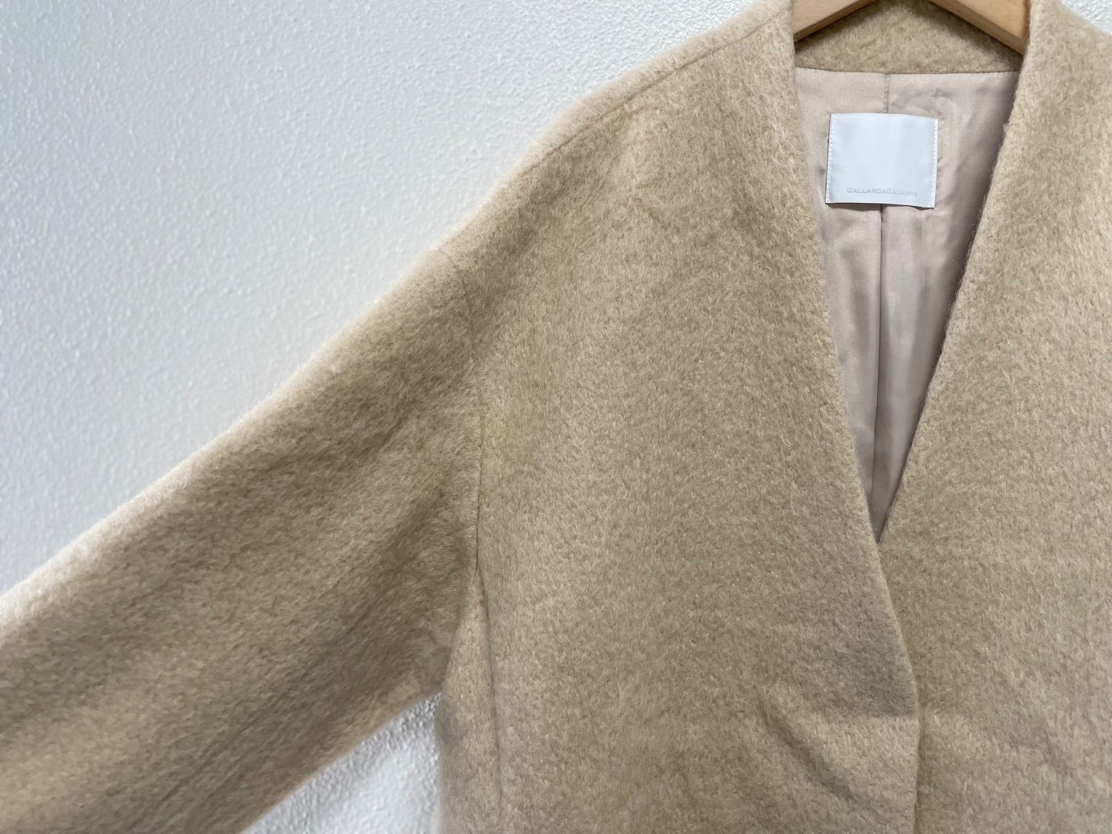GALLARDAGALANTE シャギーノーカラーコート - メルカリ