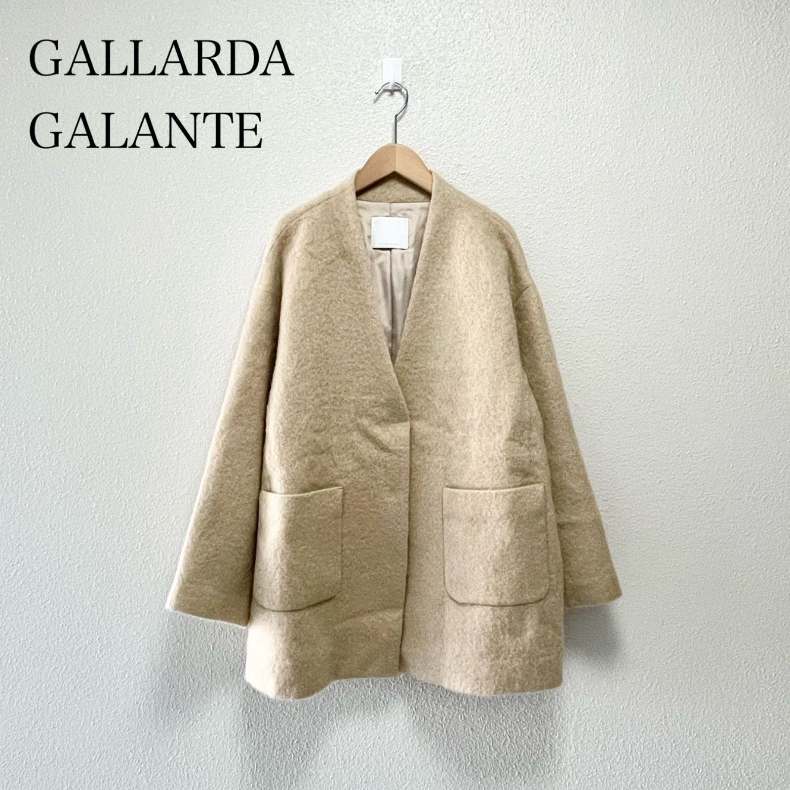 GALLARDAGALANTE シャギーノー コート