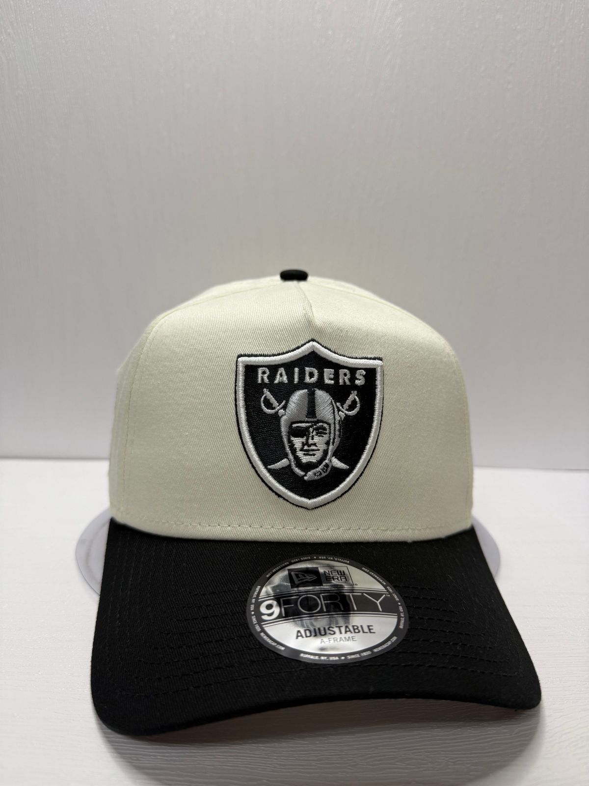 Newera オークランドレイダース PRO BOWL 9 forty A-FRAME スナップバックキャップ ツートン