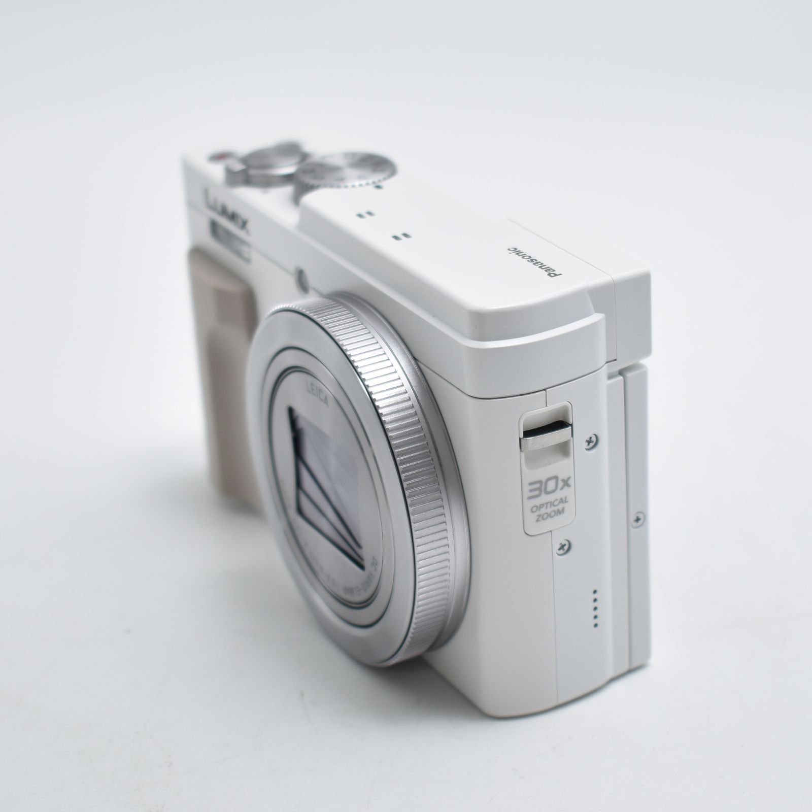B 10171 パナソニック コンパクトデジタルカメラ ルミックス TZ95 光学30倍 ホワイト DC-TZ95-W