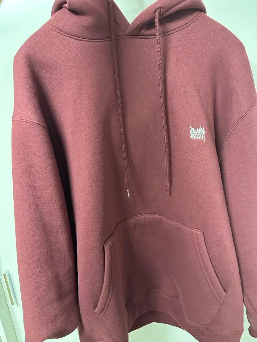  Brownbreath ブラウンブレス バーガンディ フードTシャツ パーカー トップス