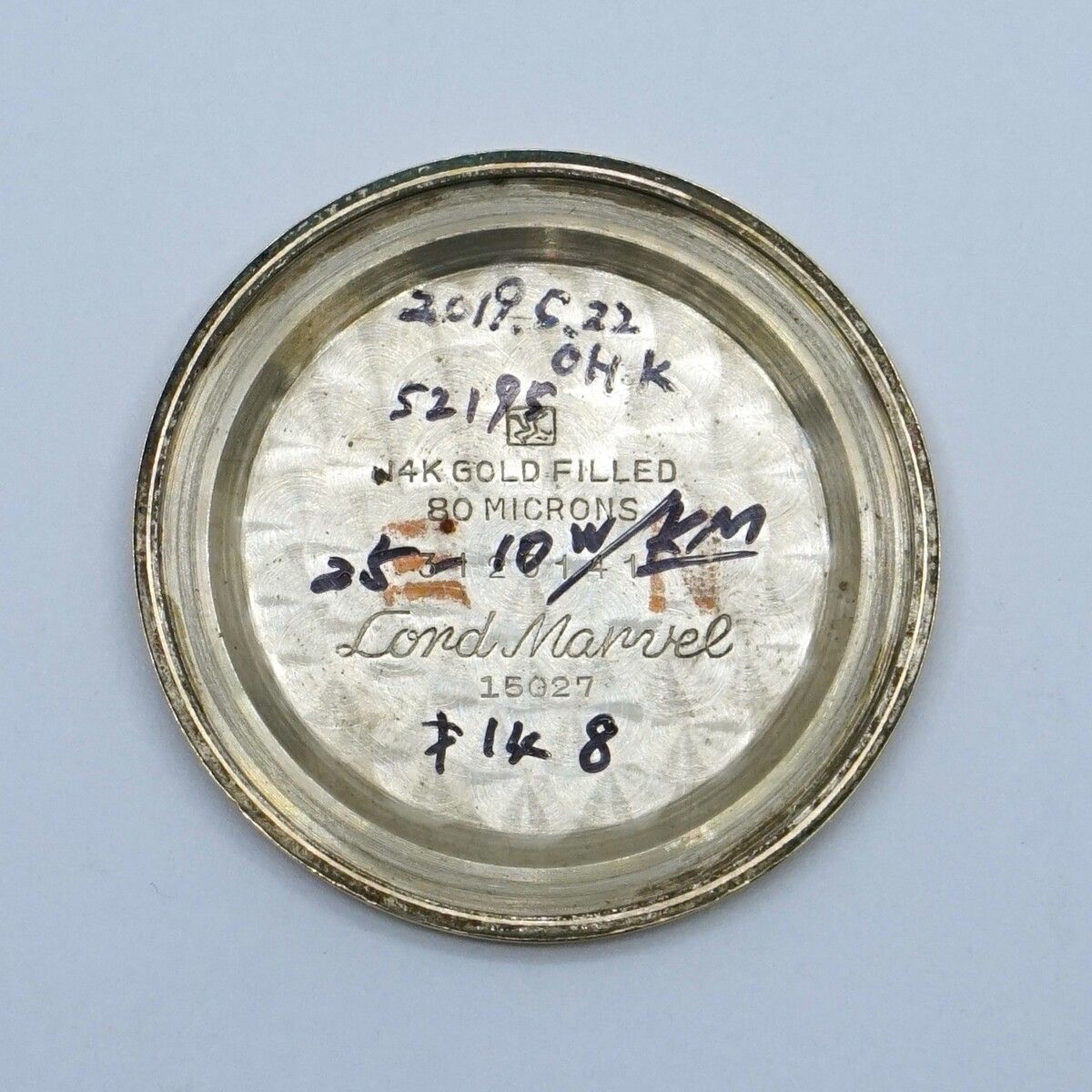 セイコー ロードマーベル 14金張り 1963年製 Ref.15027 OH 手巻き SD