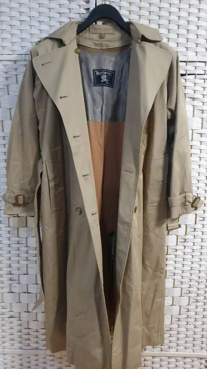 ロング トレンチコート ベージュ 実寸 M