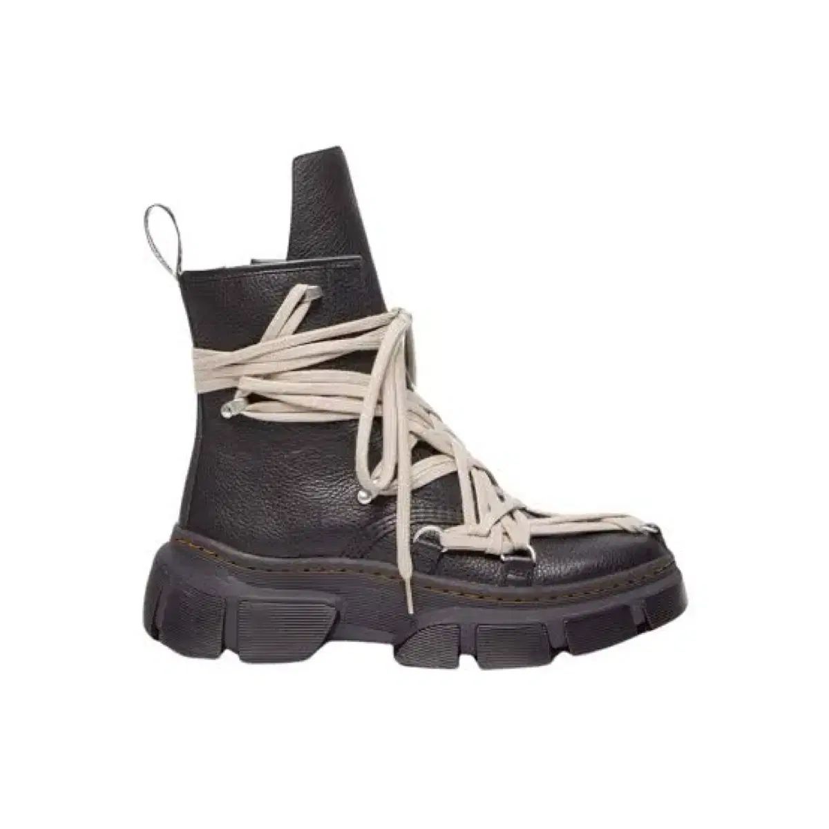 UK8 RICK OWENS DR. MARTENS 1460 DMXL MEGA LACE
