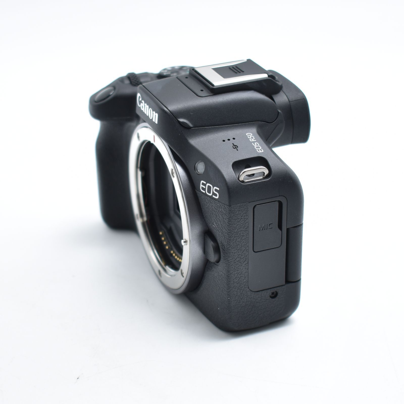 B 10109 Canon ミラーレス一眼カメラ EOS R50 ボディ レンズなし ブラック APS-C 約375g EOS R50 BK