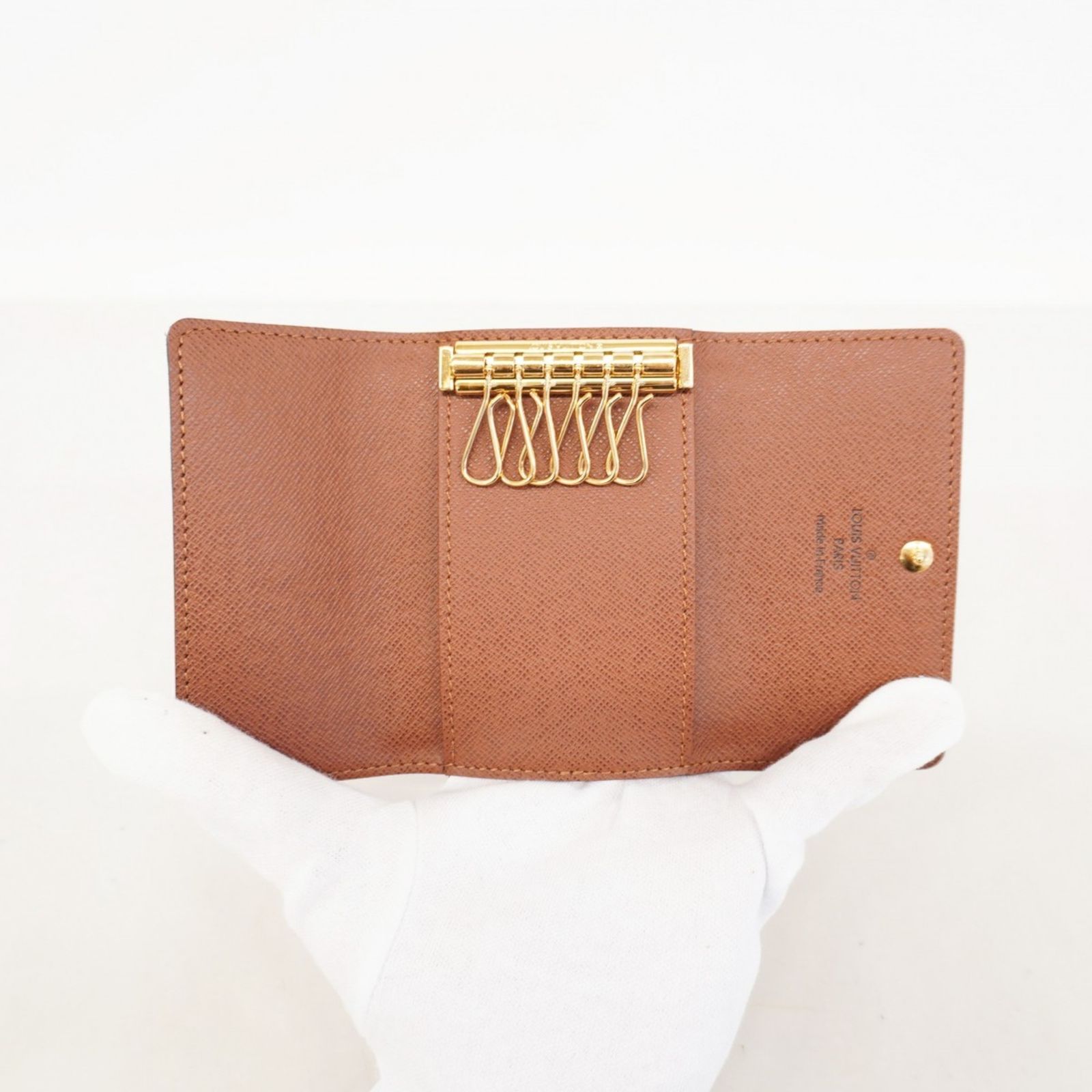 LOUIS VUITTONルイヴィトン キーケース モノグラム ローズバレリーヌ 6連