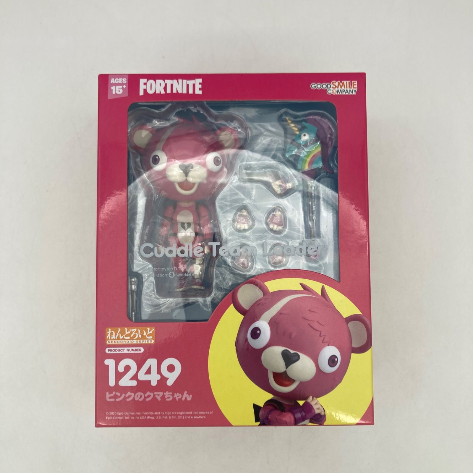 未開封品】フォートナイト ピンクのクマちゃん ねんどろいど 1249
