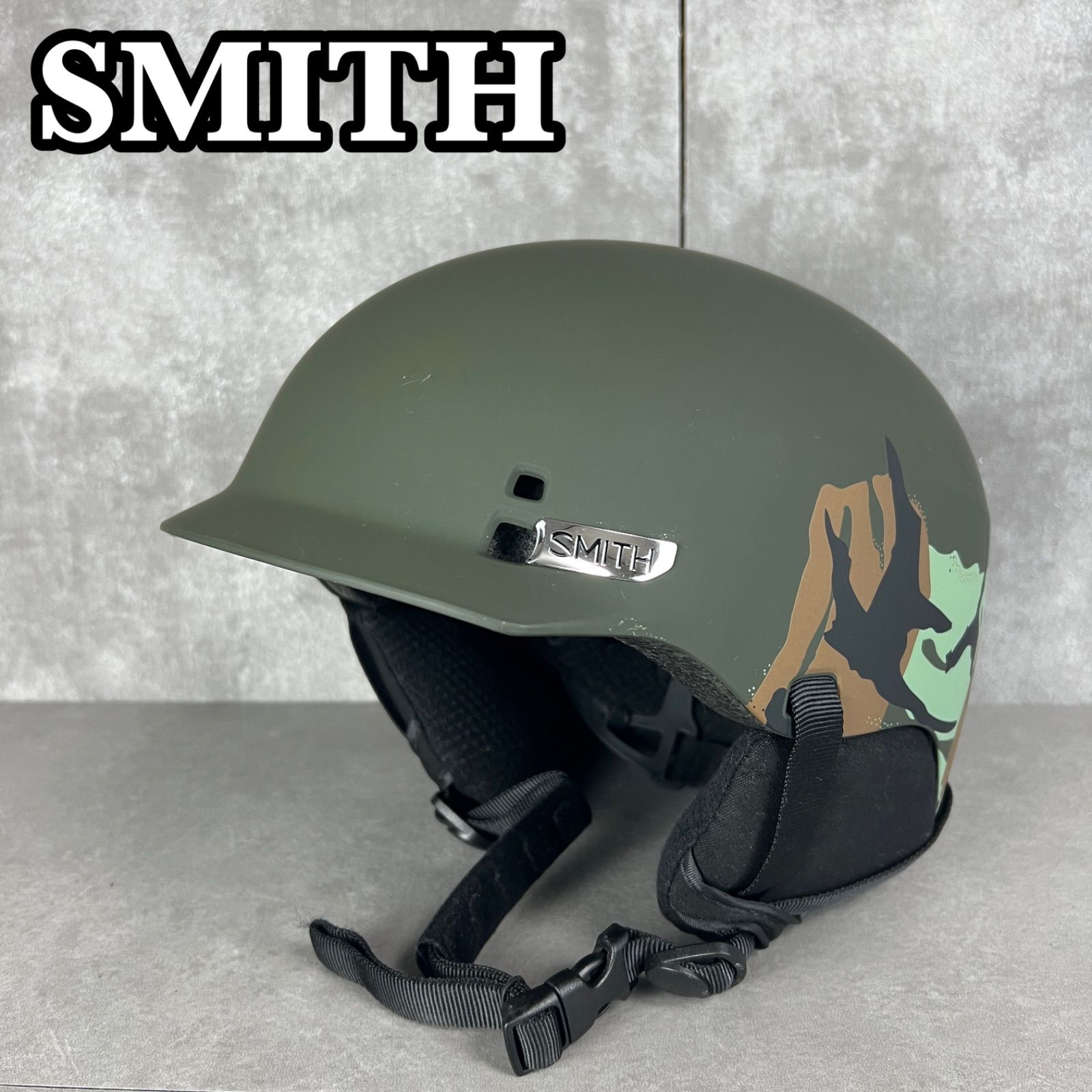 フォローで割引クーポン配布中 SMITH GAGE スミス ゲージ スノーボード ヘルメット 59~63cm スキー バイシクル バイク 自転車 25S4011KT0000-01