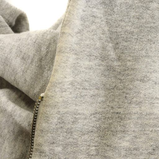 カーリー CURLY パーカー ジップアップ 裏起毛 コットン 2 グレー