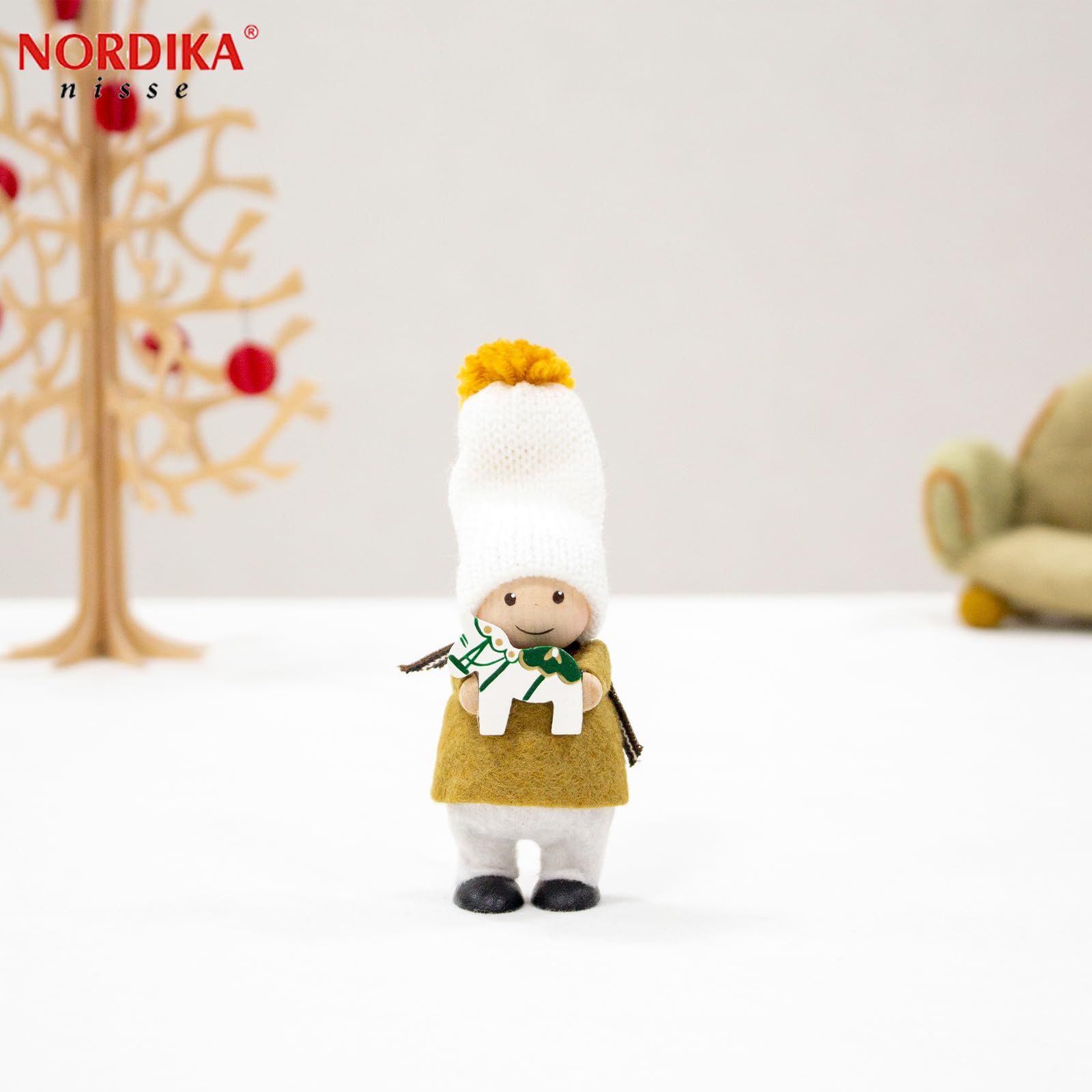 美品】NORDIKA nisse ノルディカニッセ 木製人形 3体セット 【公式通販】