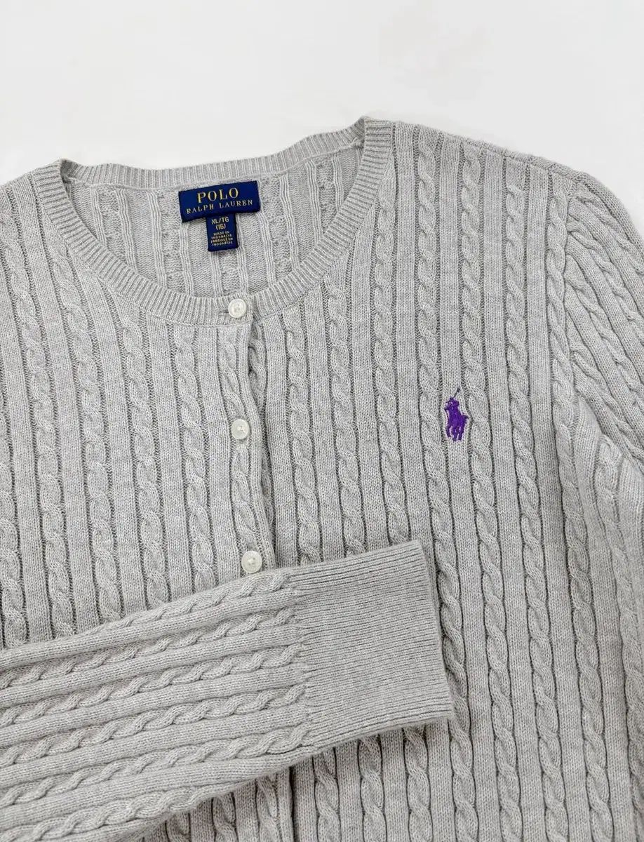 ポロ ラルフローレン レディース ケーブル ニット カーディガン