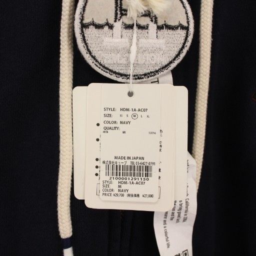 ホーン・ガーメント HORN G.M.T ミッキーコレクション ジップアップ