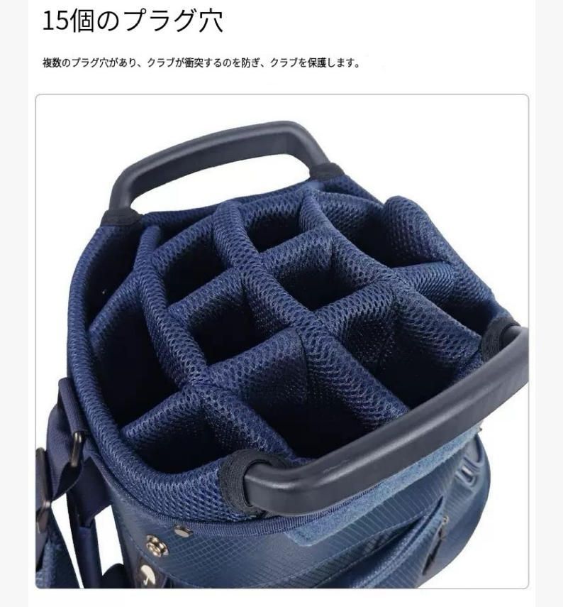ゴルフバッグ超軽量ポータブルgolfバッグ標準バッグには