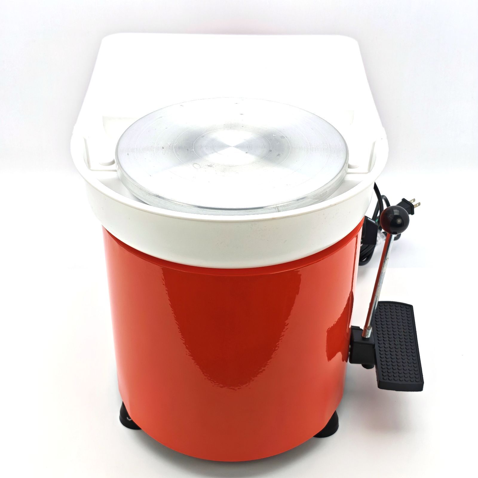  ノーブランド品 電動ろくろ 350 W 0-300 r min 無段変速 直径25 cm ろくろ 陶芸道具 材料