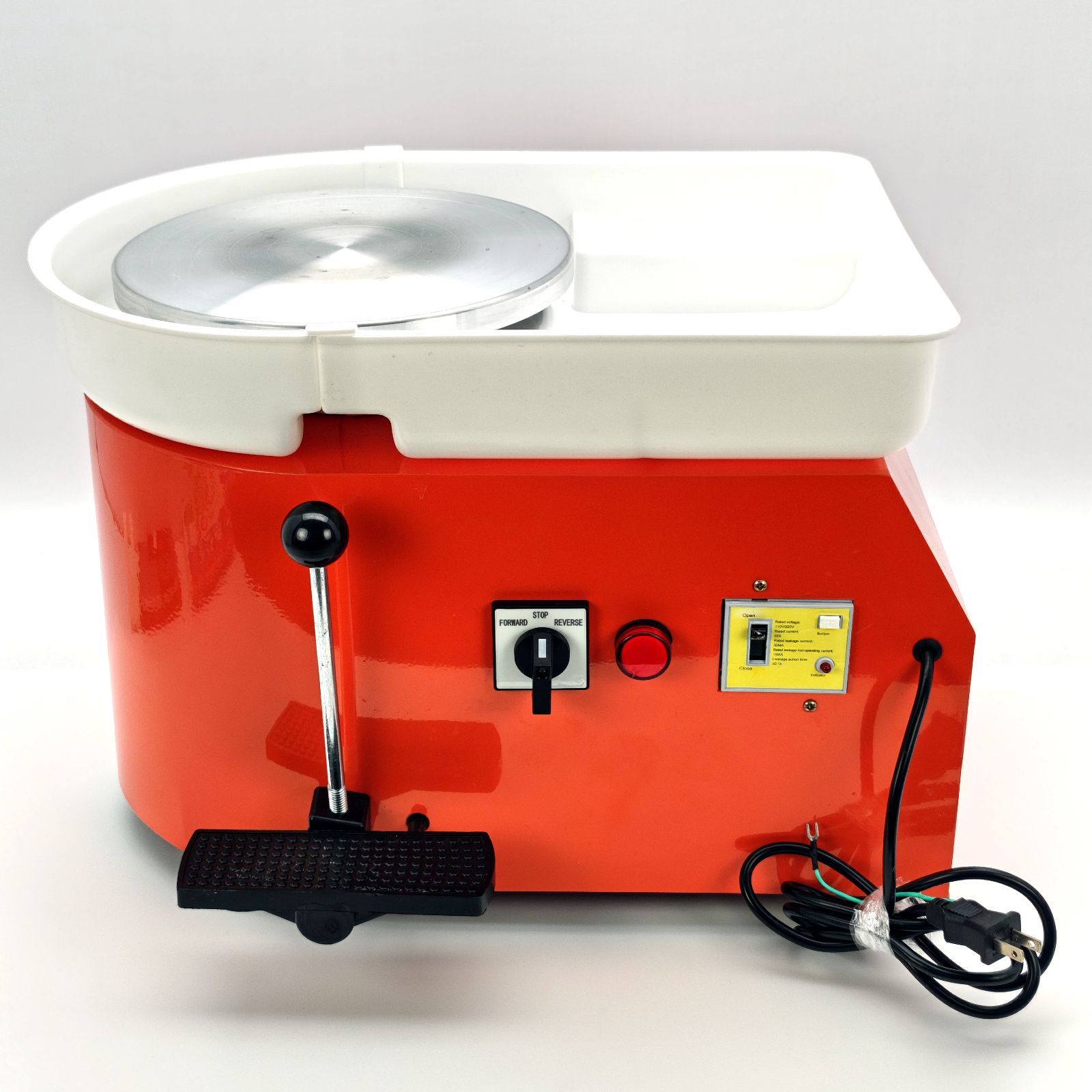 ノーブランド品 電動ろくろ 350W 0-300r min 無段変速 直径25cm