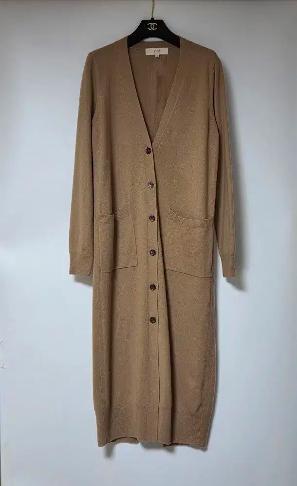 アッテヴァネッサ ブリューノ カシミア100 ロング カーディガン F