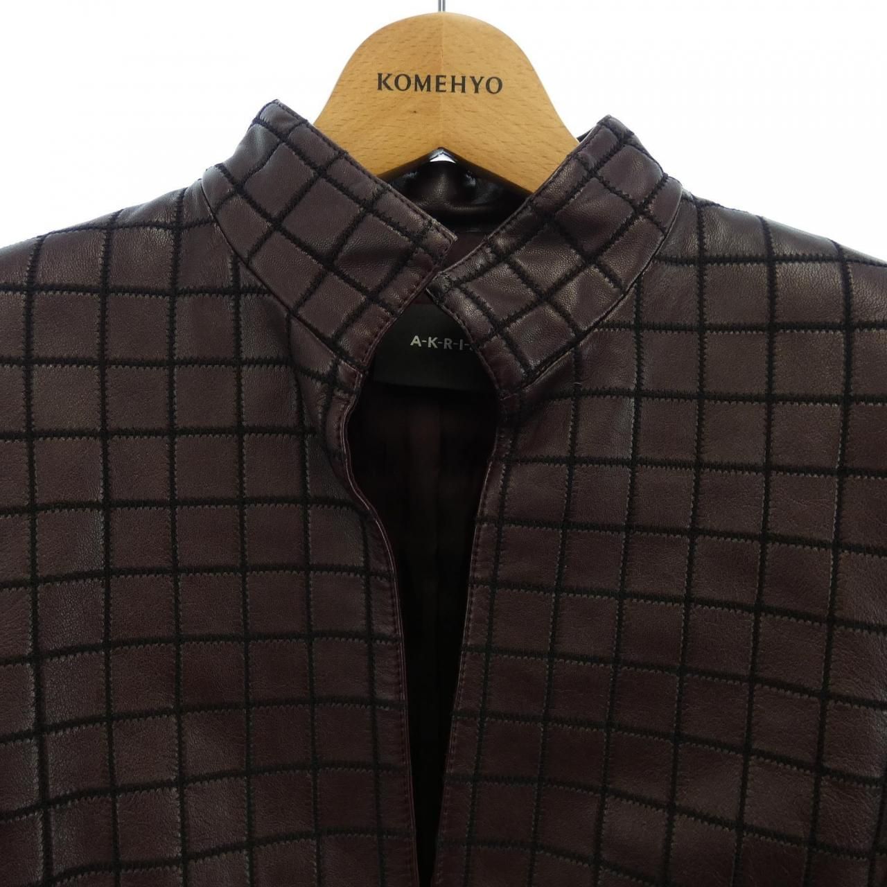 アクリス AKRIS AJ-200 レザージャケット - メルカリ