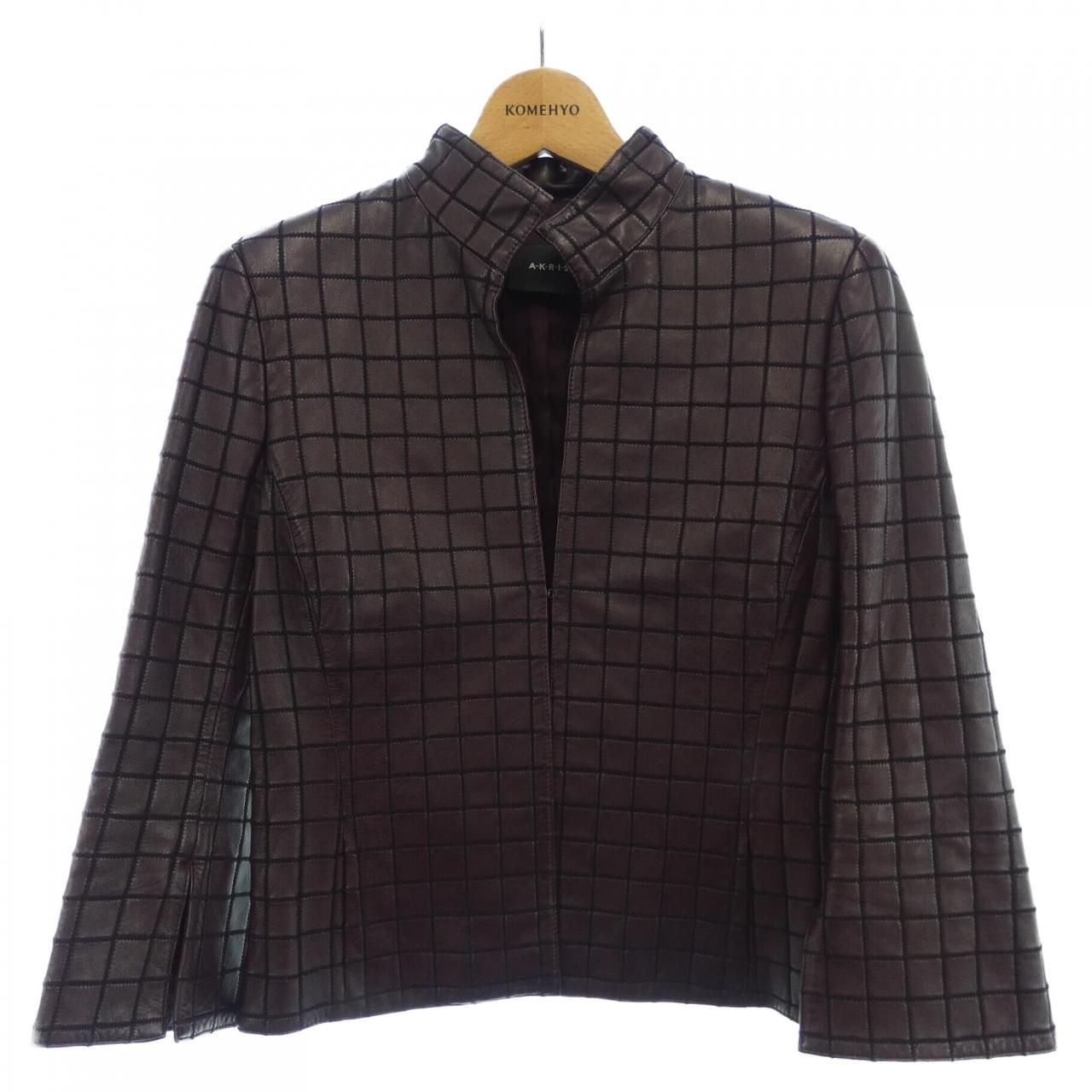 アクリス AKRIS パンチングレザージャケット img_364198_1.jpg