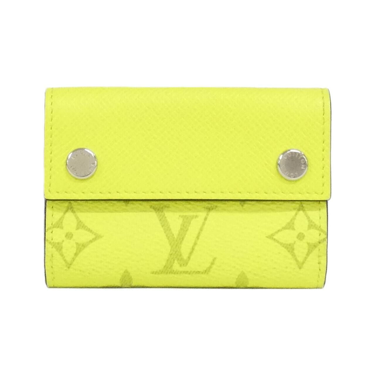 ルイヴィトン タイガ ラマ ディスカバリー コンパクト ウォレット M 67629 財布